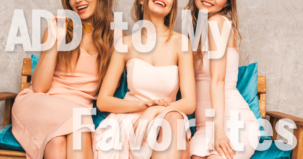 会員になると、「マイヘブン」でお気に入り登録ができるようになります。